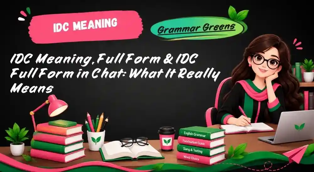 IDC Meaning, Full Form & IDC Full Form in Chat_ What It Really Means