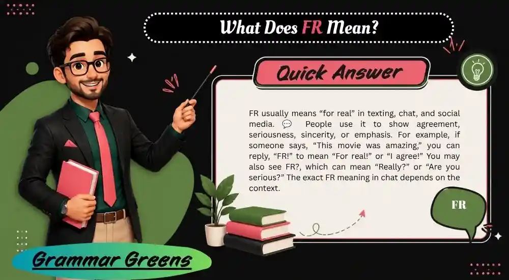 What Does FR Mean