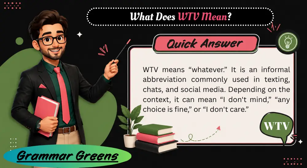 What Does WTV Mean