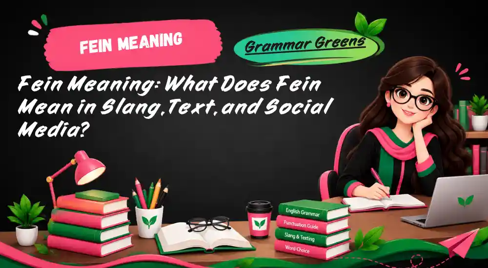 Fein Meaning_ What Does Fein Mean in Slang, Text, and Social Media