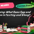 Opp Meaning_ What Does Opp and Opps Mean in Texting and Slang