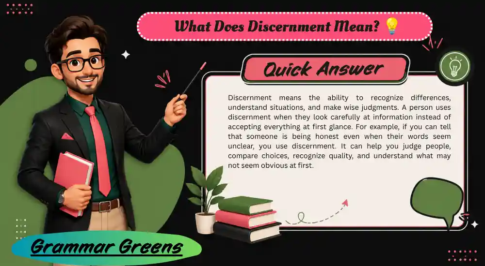 What Does Discernment Mean_ 💡