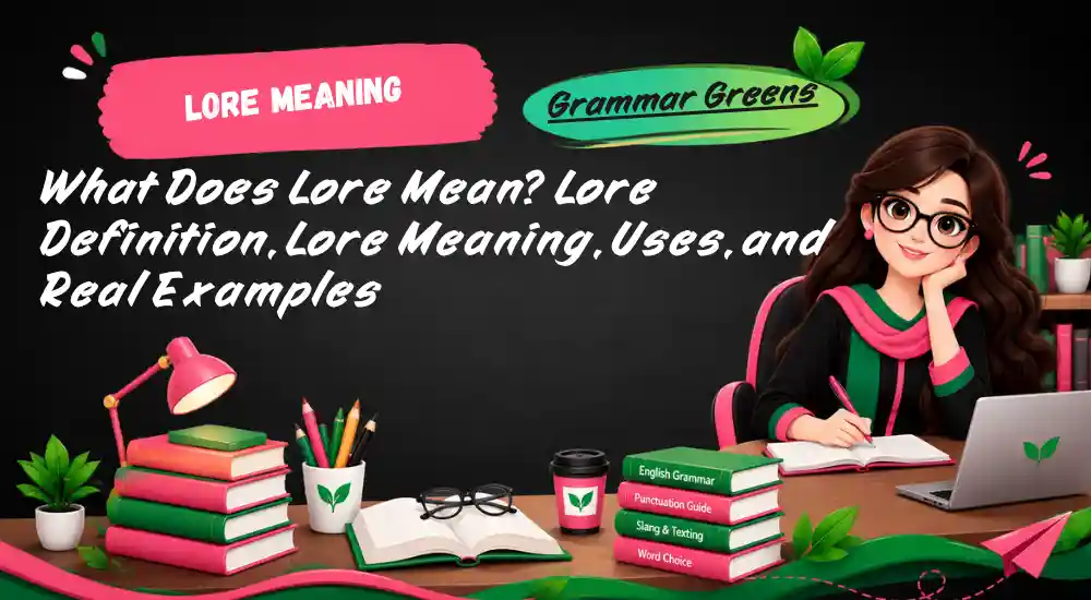 What Does Lore Mean_ Lore Definition, Lore Meaning, Uses, and Real Examples